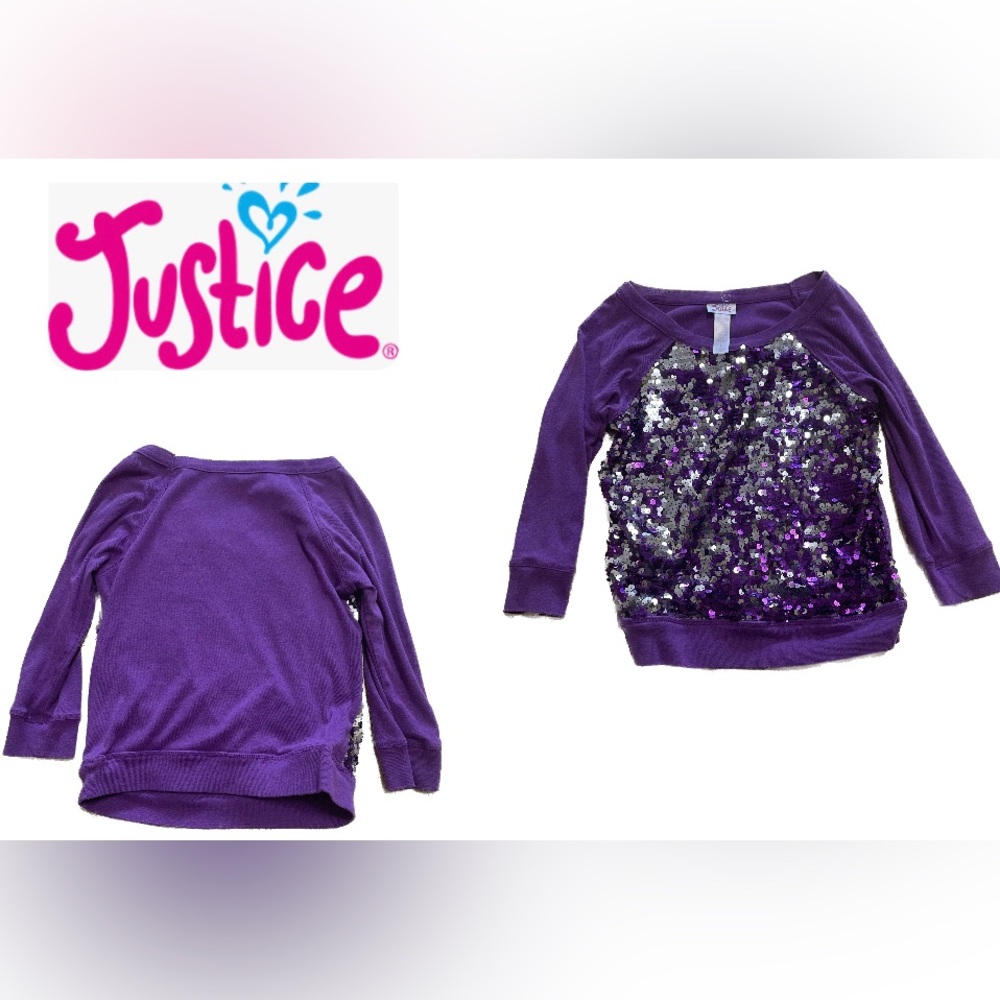 Justice Sparkly Sweater